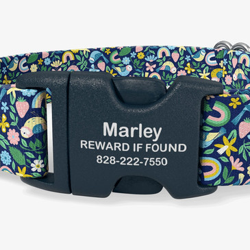closeup view of personalization